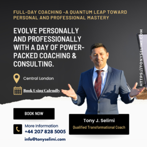 Evolve Personally & Professionally with Tony J. Selimi Day of Power-Packed Coaching & Consulting