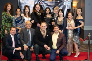 Tony J Selimi and Princess Katerina from the Royal Family Film Festival