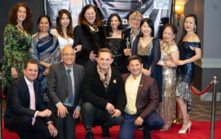 Tony J Selimi and Princess Katerina from the Royal Family Film Festival