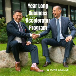 Tony J. Selimi Year Long Business Accelerator Program