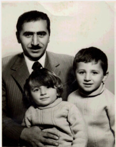 Shaqir Selimi with his sons Jeton Tony Selimi and Selim Selimi